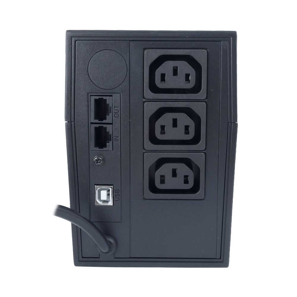 Джерело безперебійного живлення Powercom RPT-600AP IEC 600ВА / 360Вт лінійно-інтерактивне Киев - изображение 3