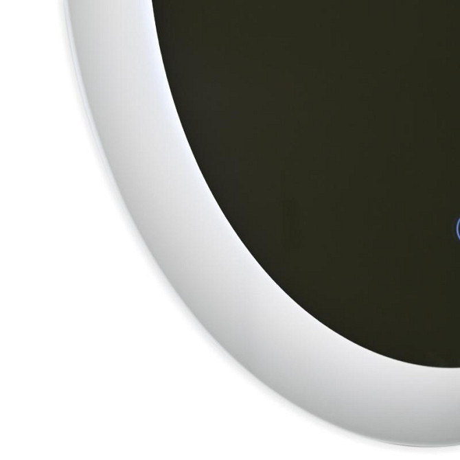 Дзеркало настінне кругле сенсорне Qtap Taurus (TA1) R600 з LED-підсвіткою Touch, з антизапотіванням Харків - фото 8