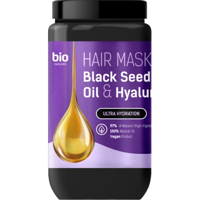 Маска для волосся Bio Naturell Black Seed Oil &amp; Hyaluronic Acid 946 мл (4820168434099) Вінниця - фото 1