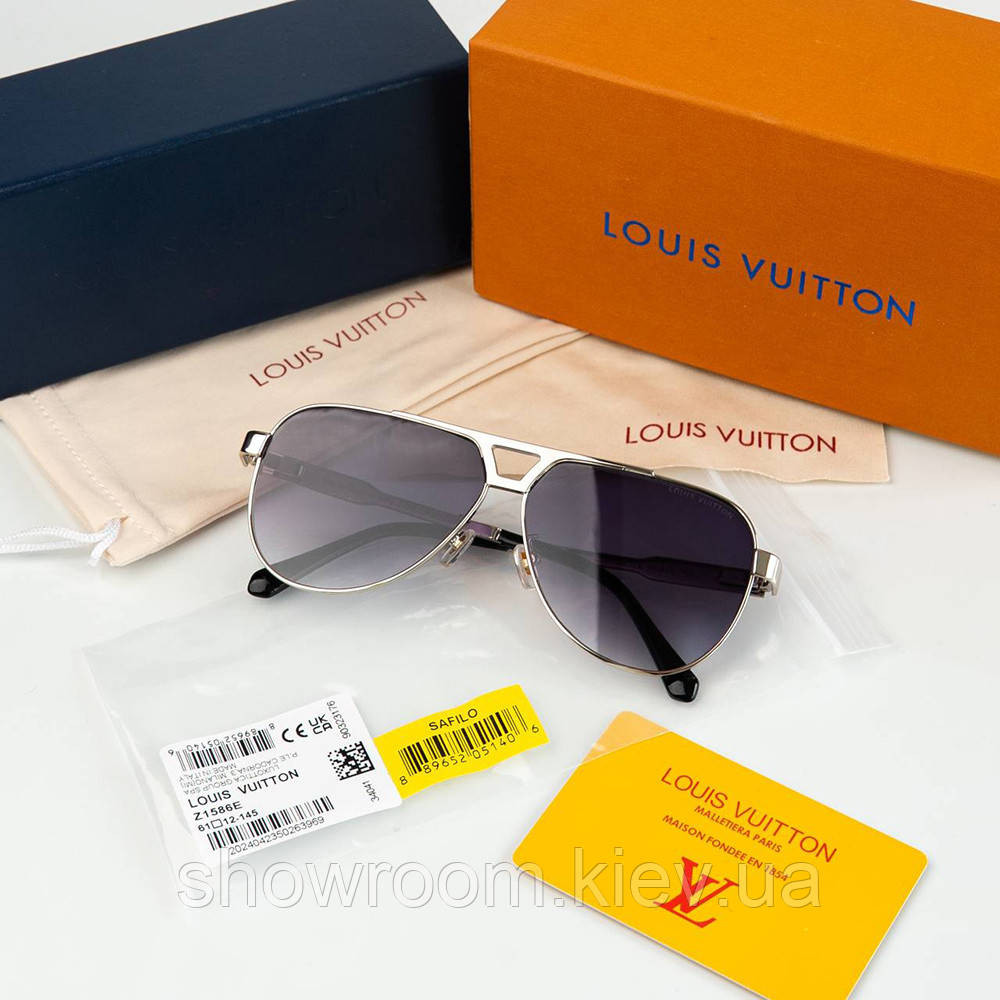 Солнцезащитные мужские очки авиаторы LV1586 gradient Lux Киев - изображение 5