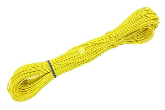 Провід 1,00 мм жовтий (50 м бухта) автомобільний Мукачево