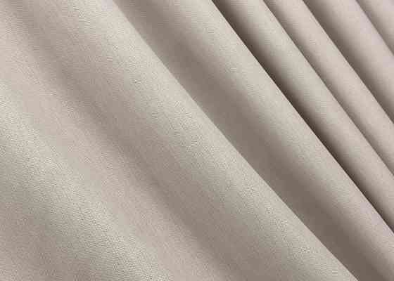 Двостороння шторна тканина блекаут з лляною фактурою, колекція “Scandi” колір бежевий 1904ш Київ