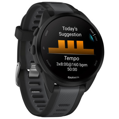 Смарт-часы Garmin Forerunner 165 Music, Black/Slate Grey, GPS (010-02863-30) Винница - изображение 9