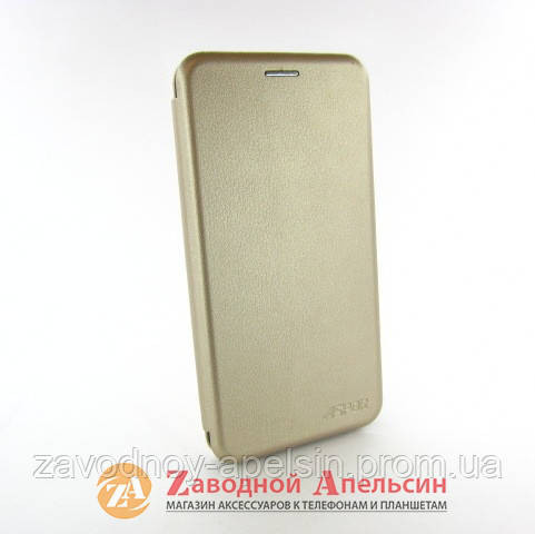Чохол книжка Xiaomi Redmi 5 Aspor Case gold Одеса - фото 1