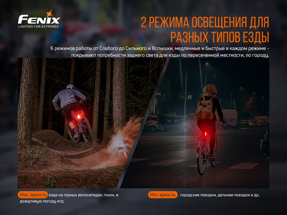 Велофара задня Fenix BC05R V2.0 Київ - фото 11