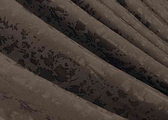 Комплект штор VR-Textil Льон Мармур 150х270 2шт і Тюль 600х270 1910ш-1400т Венге з білим 71-138/5 Київ