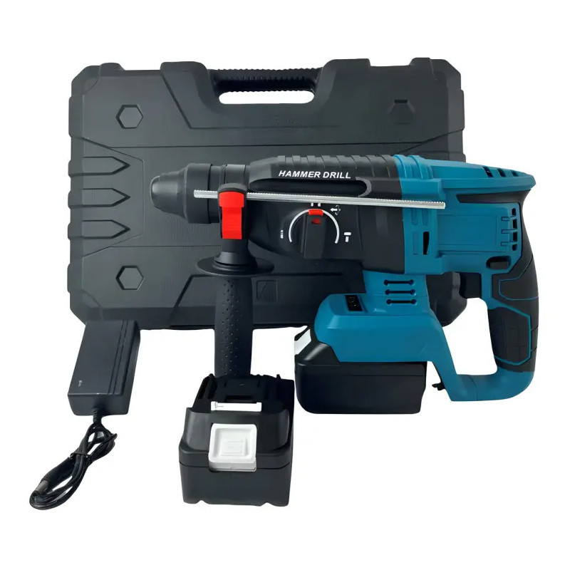 Перфоратор прямой ударный для строительства KRAFFTEC, Дрель-перфоратор в чемодане GU-54 Киев - изображение 4