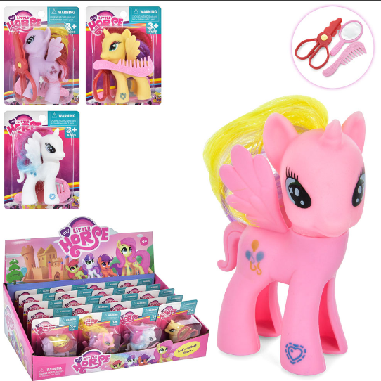 Конячка SM138B22 аксесуари, лист, 20 шт. (4 види) в диспл., 37,5-13-21,5 см., шт Київ - фото 1