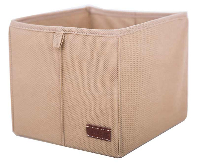Текстильні коробки для будинку KHY-beige (Бежевий) Суми - фото 3