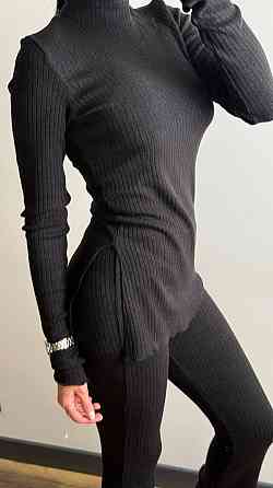 Жіночий теплий базовий костюм двійка ангора рубчик Одеса