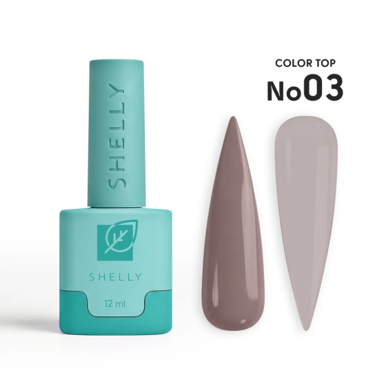 Цветной топ для гель-лака 03 Color Top Shelly 12 мл Киев