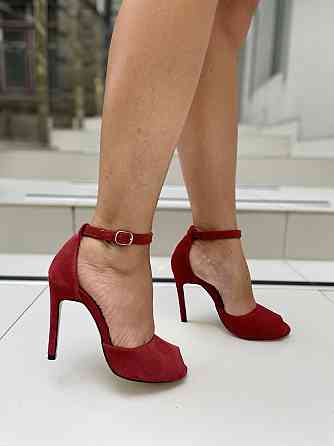 Nivelle Босоніжки жіночі NIVELLE 1794/10503-10512 червоні (літо, замша натуральна) (3674) 36-39 Коломия