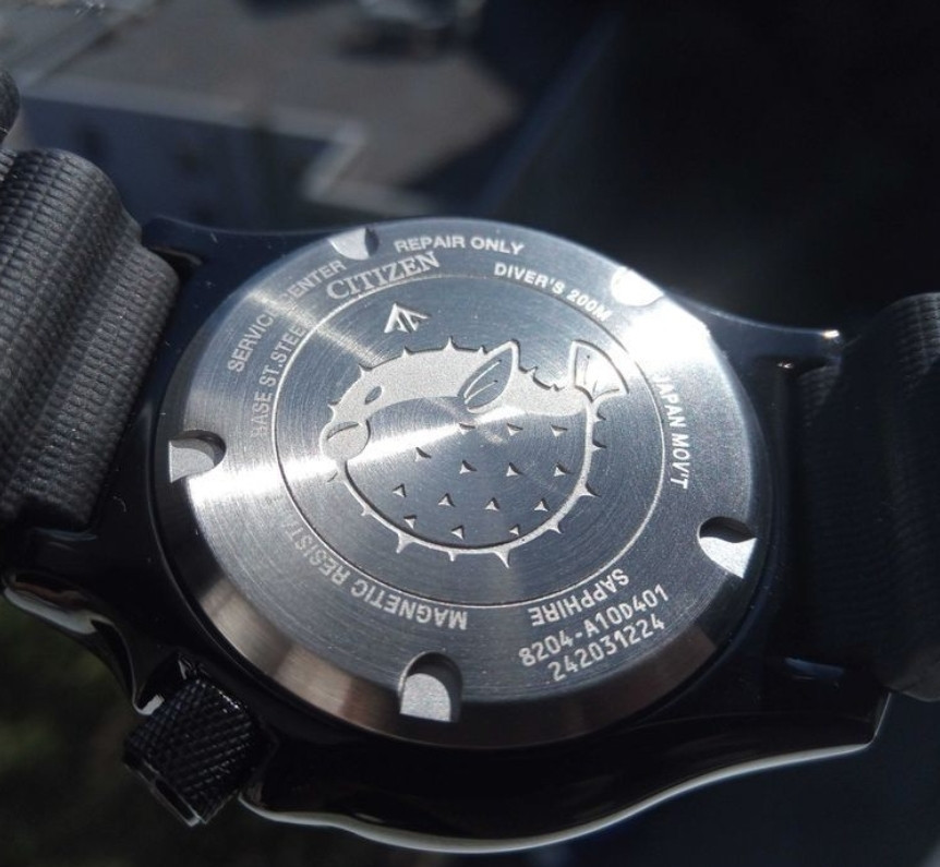 Японские механические(200м) дайверы Citizen NY0158-09L Сапфир РРЦ-$575 Киев - изображение 7