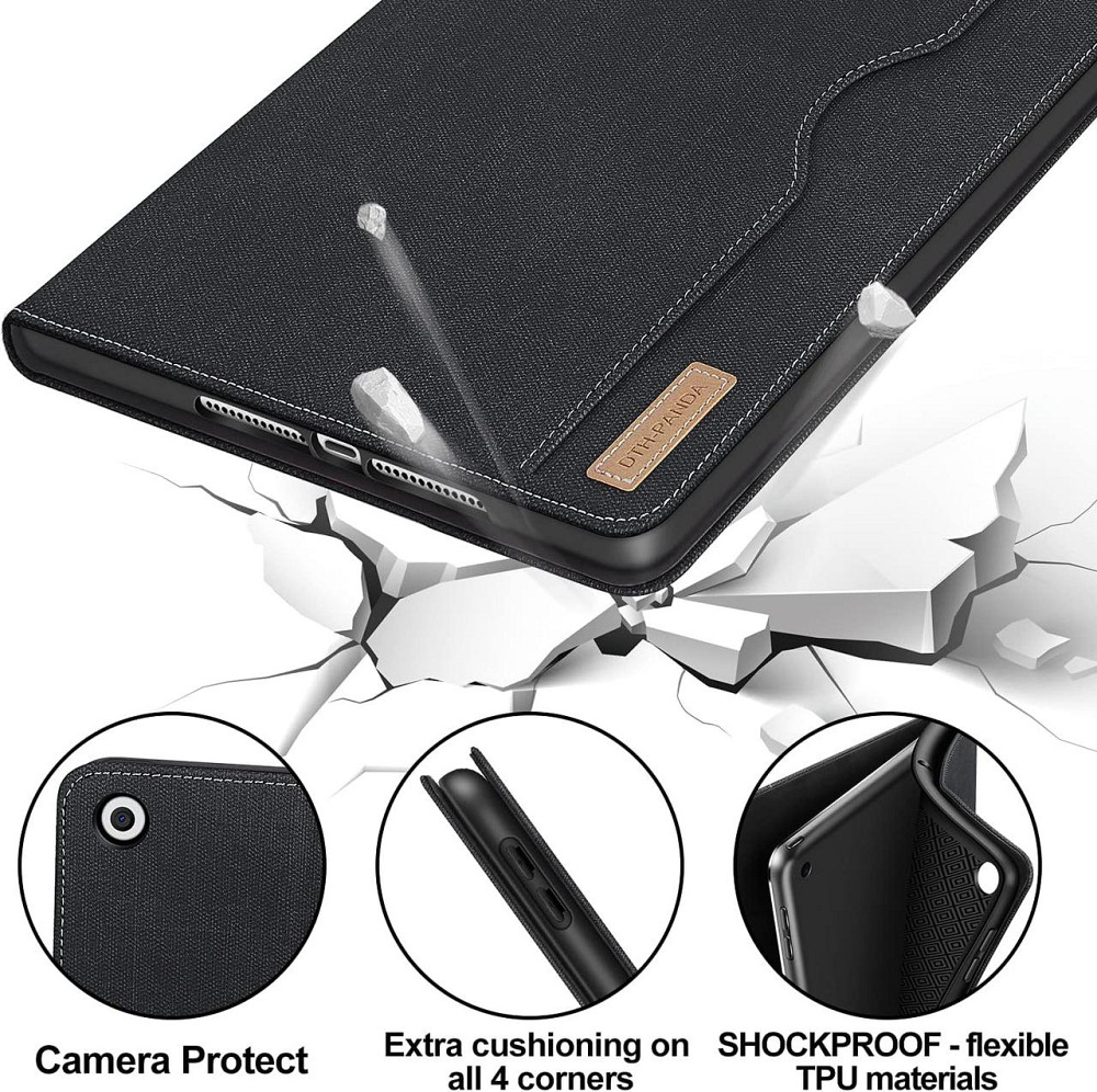 Фирменный защитный чехол-книжка DTH-PANDA для iPad 10.2