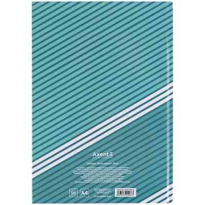 Книга записная Axent Lines А4, 96 листов, клетка, зеленая (8422-582-A) Винница