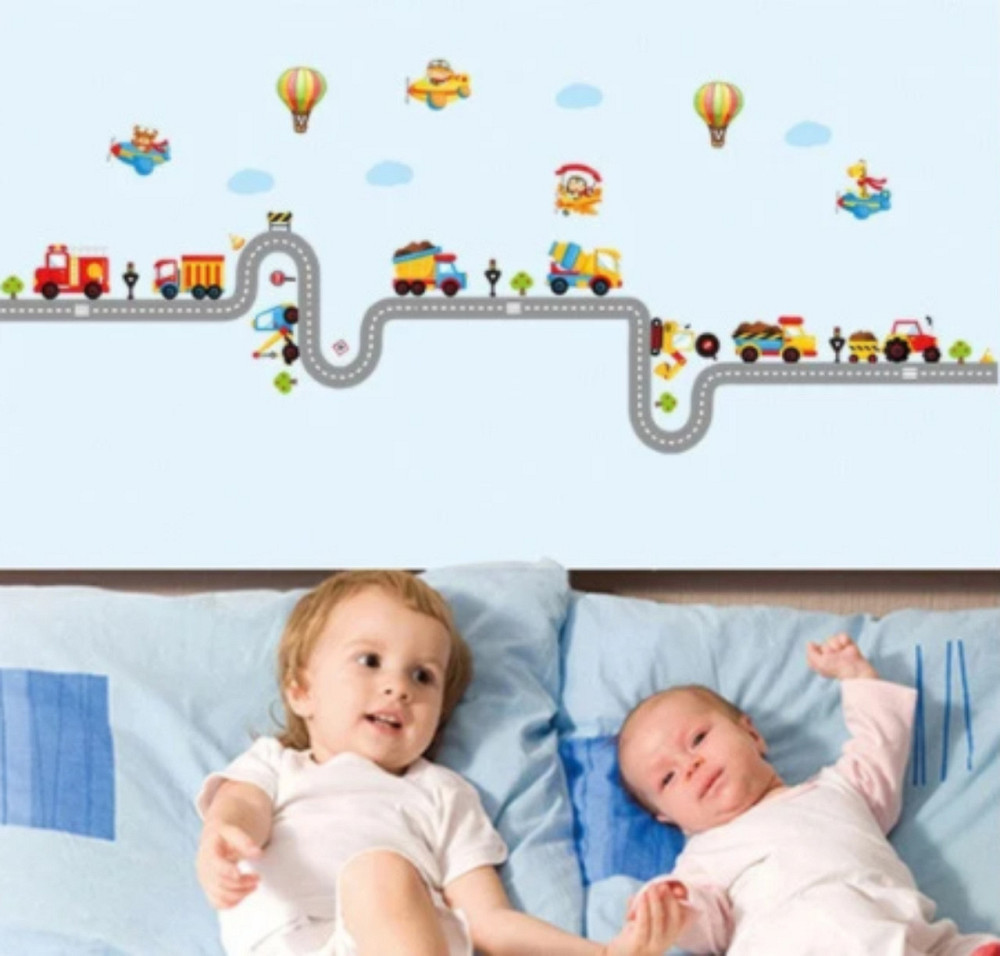 Декоративная наклейка для детской Автомобильная дорога Киев - изображение 4