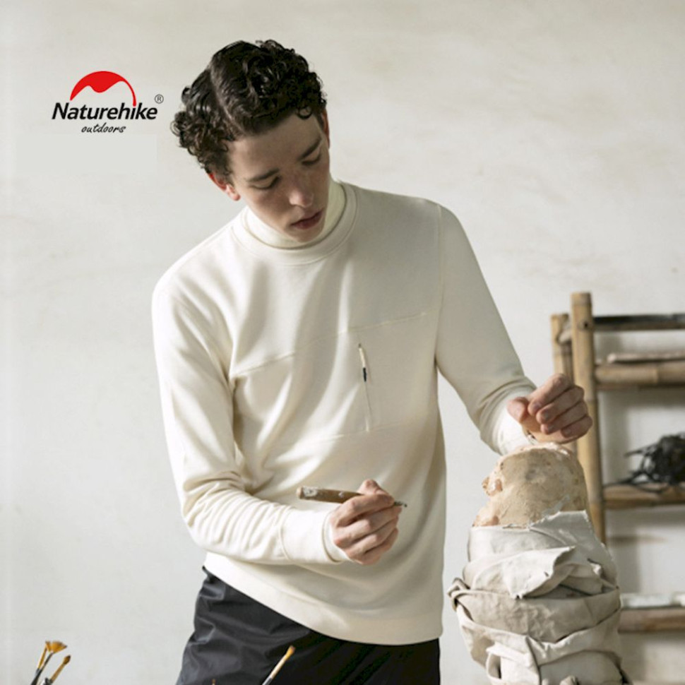 Термо-лонгслив мужской Naturehike NH22NY009, зима, размер XL, черный Киев - изображение 5