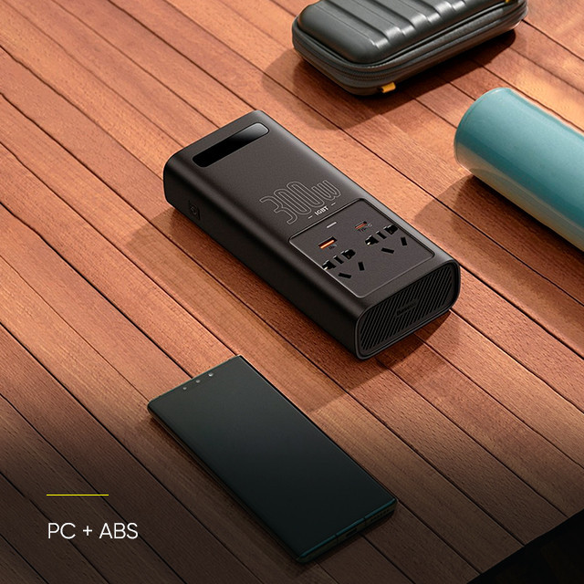 Автомобильный инвертор для электросамокатов Baseus IGBT Power Inverter 300W (110V US/JP ) Black + переходник Ковель - изображение 9