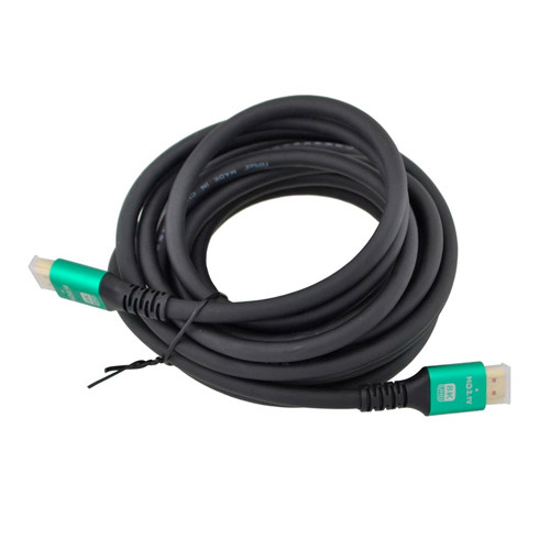 Кабель HDMI - HDMI 3м v2.1 8K UHD позолочений грубий, Premium Вінниця - фото 1