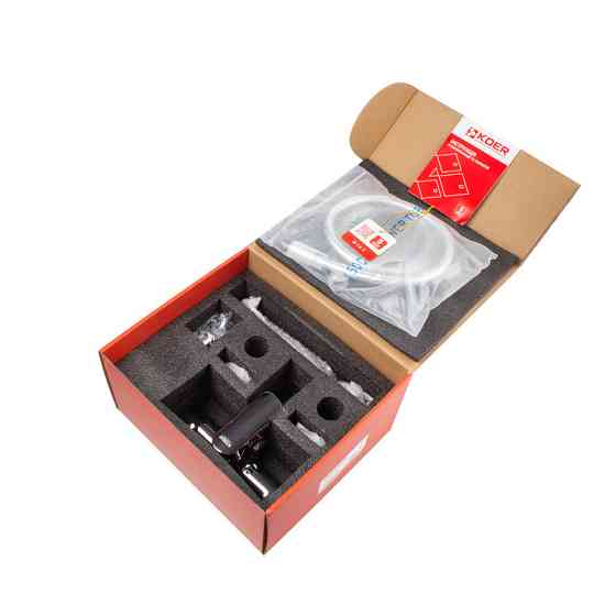 Змішувач для ванни з коротким виливом Koer KB-40028-01 (KR5305) надійний і стильний Харків