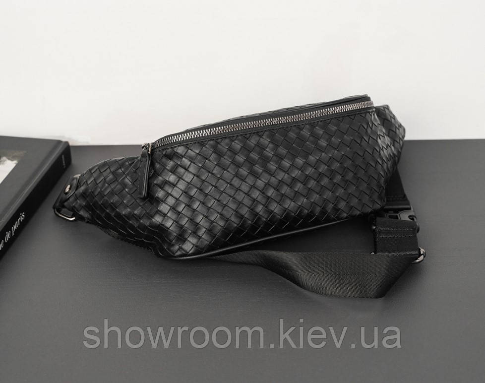 Мужская сумка на пояс и на грудь (слинг) Prestige (4041) Киев - изображение 5