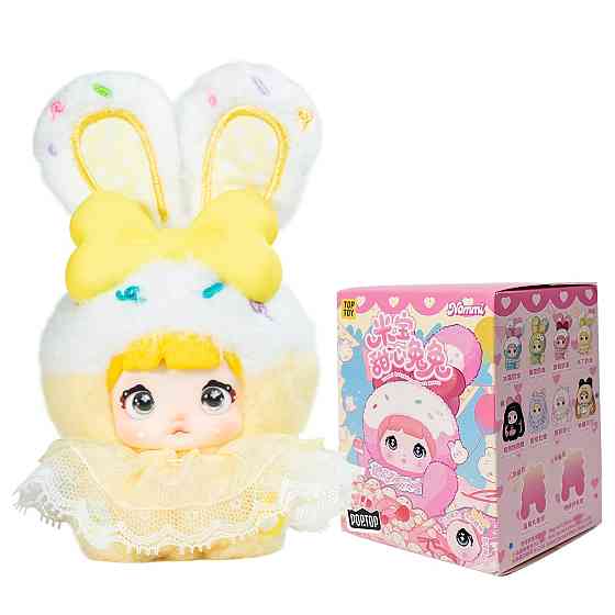 Пухнаста фігурка на підвісі POP TOP Hi TOY серії Nommi - Зайченята Днепр