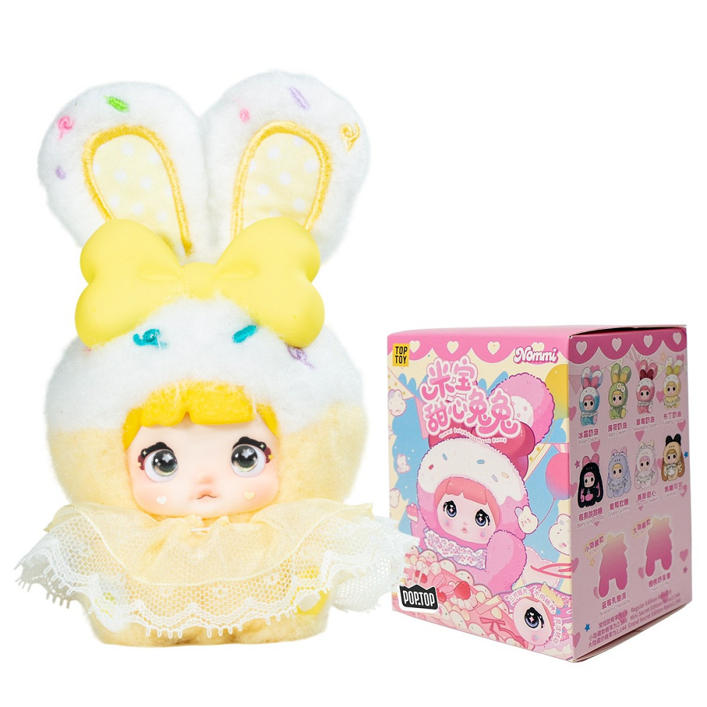 Пухнаста фігурка на підвісі POP TOP Hi TOY серії Nommi - Зайченята Днепр - изображение 1