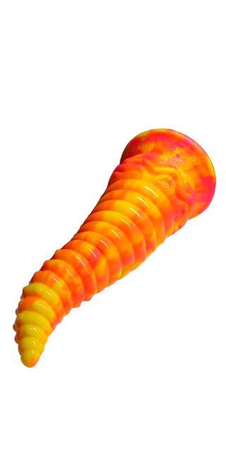 Рельєфне дилдо Rattle tail Sex Aura Київ - фото 5