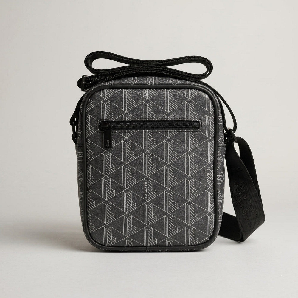 Мужская борсетка, сумка Lacoste, Лакоста (82439) черная Киев - изображение 7