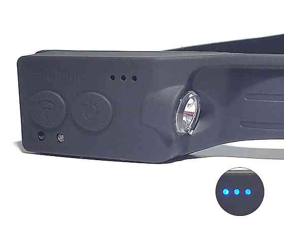 Ліхтар акумуляторний налобний WJ-003 3W+COB3W Харків