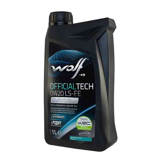 Моторное масло Wolf Official Tech LS-FE 0W-20 1л Львов