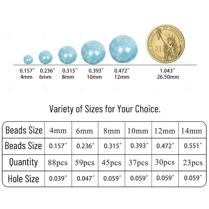 Намистини цитрин на нитці — прозорі жовті, близько 60 шт Київ - фото 5