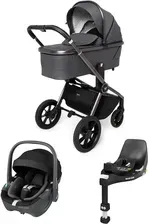 Детская коляска Muuvo Quick Se 2 Głęboko-Spacerowy 4W1 Z Fotelikiem Maxi-Cosi Pebble 360 I Bazą Familyfix 360 Diamond Graphite Киев