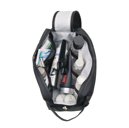 Сумка-косметичка Troika Black Washbag 2 полиэстер (32 х 15 х 4.5 см) Черный Винница - изображение 7