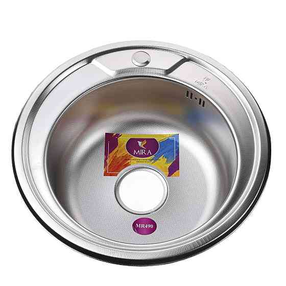 Мойка кухонная Mira MR 490 D Decor (000014442) Киев