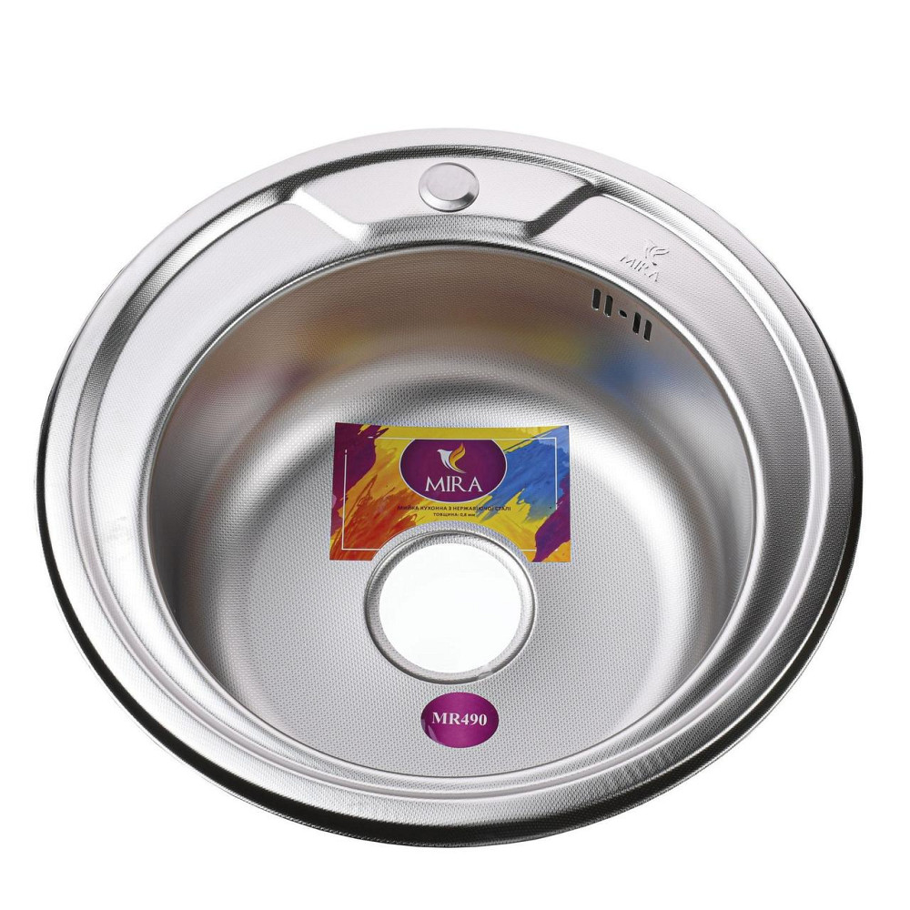 Мийка кухонна Mira MR 490 D Decor (000014442) Київ - фото 1