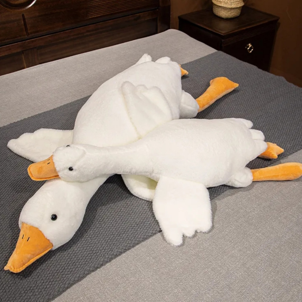 Гусь обнимусь 110см мягкая игрушка подушка обнимашка Киев - изображение 1