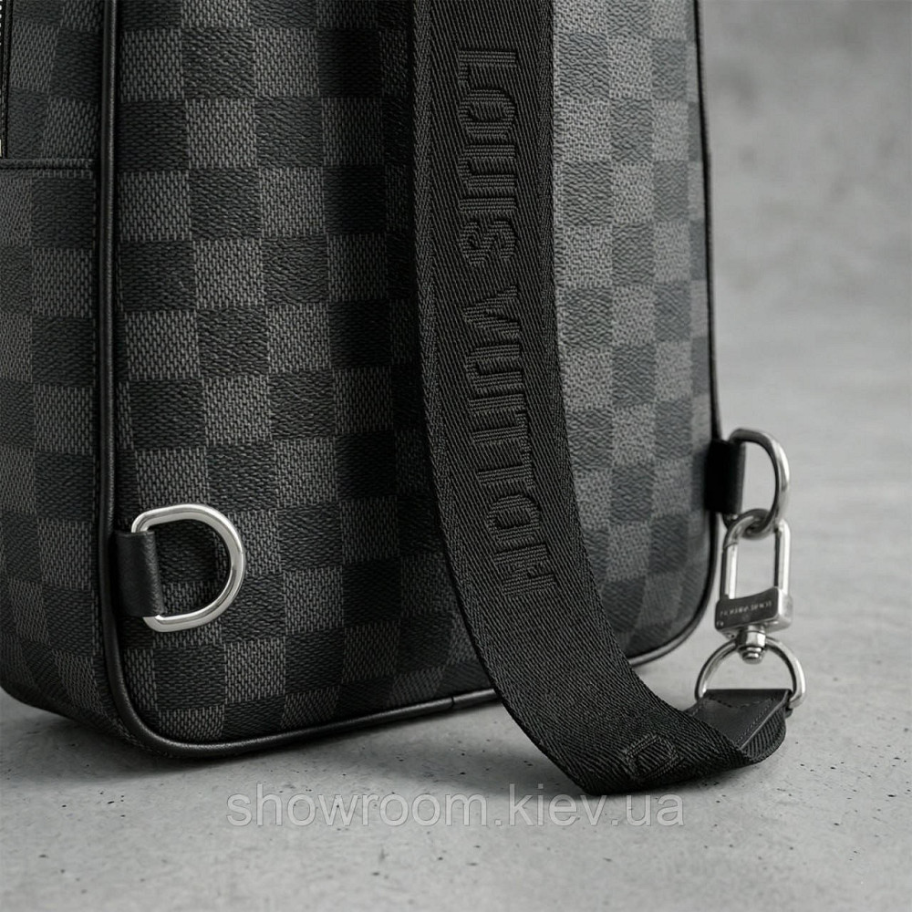 Чоловіча сумка на груди (слінг), бананка, барсетка (46327) LUX Київ - фото 8