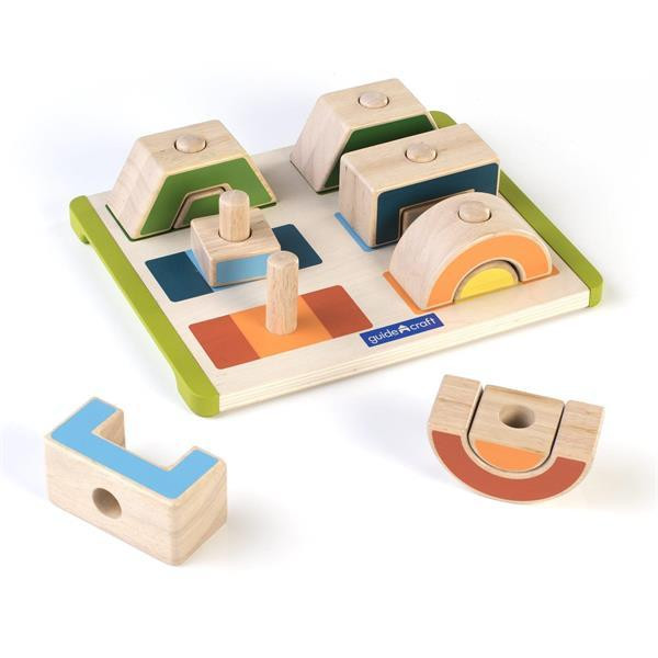 Дерев'яний сортер Guidecraft Manipulatives Чергування та поєднання (G6735) Харьков - изображение 3