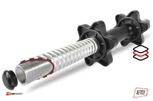 Комплект набор новых разборных гантелей Besport 2 шт по 11 кг Общим весом 22 кг, наборные с дисками, блинами Киев - изображение 6