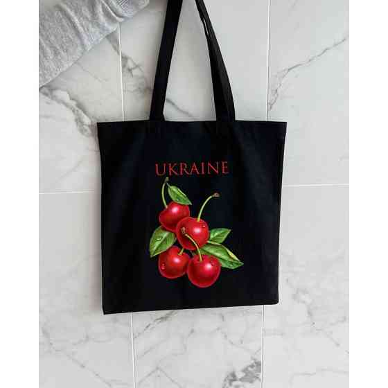 Екошопер BookOpt ВК4078 Ukraine Вишенька, Чорний Луцк