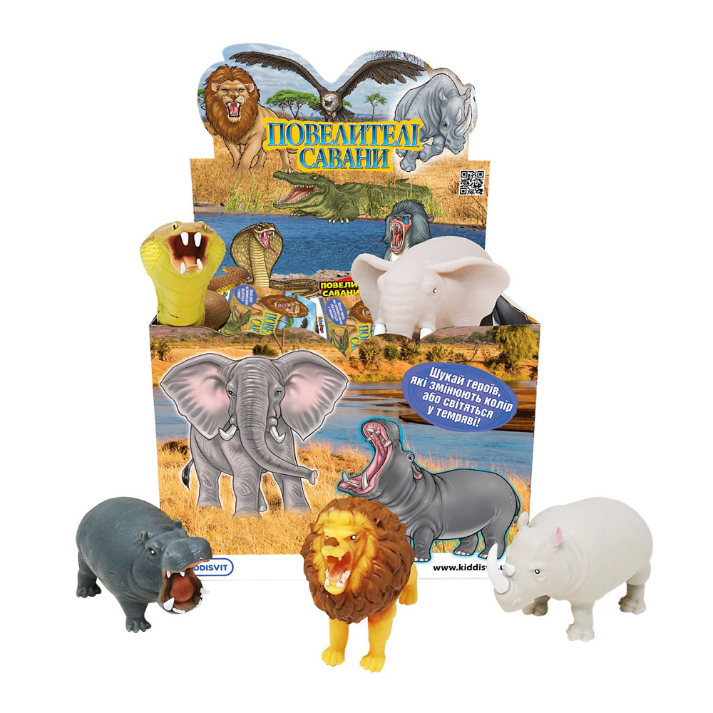 Стретч-іграшка у вигляді тварини – Повелителі савани Дніпро - фото 13