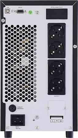 ДБЖ NJOY Aten Pro 3000 (PWUP-OL300AP-AZ01B), Online, 4 x Schuko, USB, LCD, метал Чорний Харьков