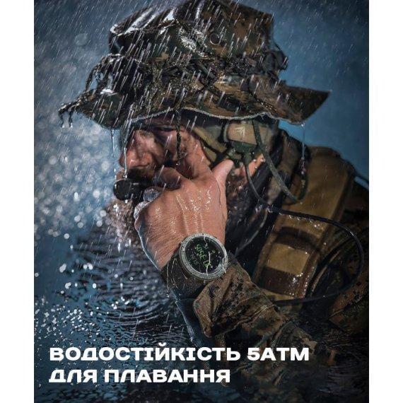 Годинник чоловічий наручний North Edge Tank3 5BAR Чорний Вінниця - фото 5