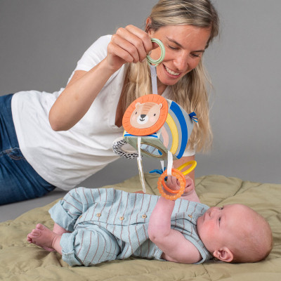 Игрушка-подвеска Taf Toys кубик коллекции Савана - Веселые Зверята (12755) Винница - изображение 3