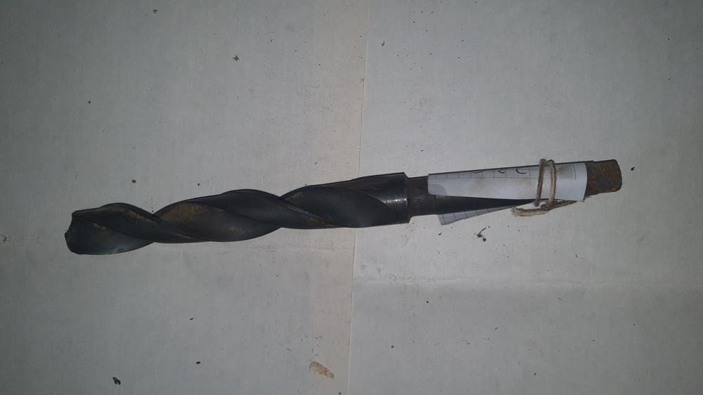 Сверло с коническим хвостовиком 23.0 мм. Р6М5. СССР. Харьков - изображение 1