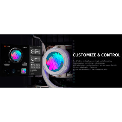 Система рідинного охолодження ID-Cooling SL240 XE White Вінниця - фото 5