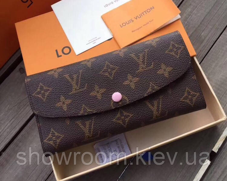 Жіночий місткий гаманець ЛВ (60136) powder Київ - фото 1