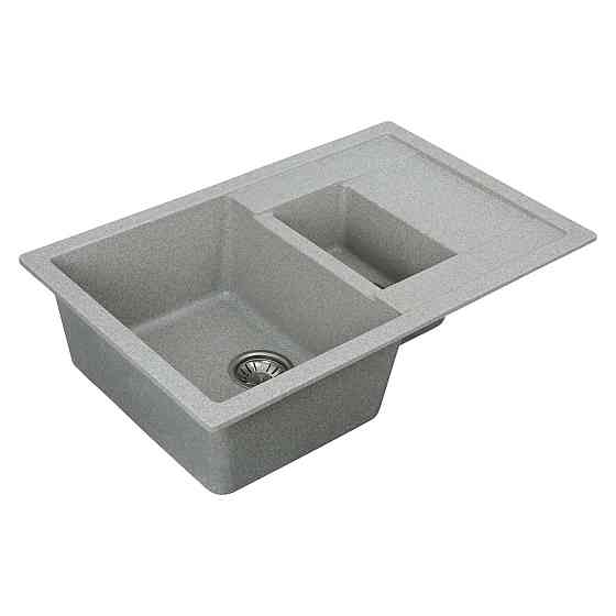 VALESO Гранітна мийка для кухні VALESO TOSKANA 7850W матова Сіра Київ
