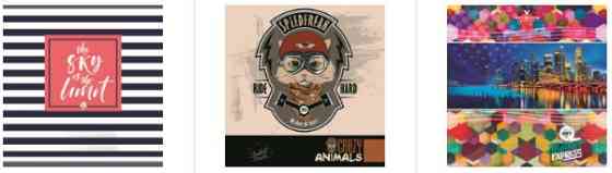 Блокнот "Аркуш" інтегральна обкл, 80арк, 198х201мм, клітинка, шт Київ